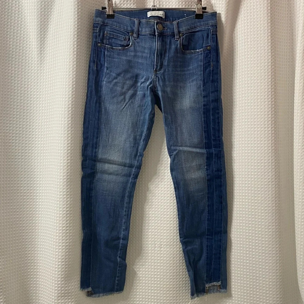 LOFT Petite Modern Skinny with Side Stripe